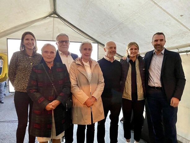 Photo de Laura Halupka, Martine Eap, Didier Lenoir, Catherine Sadon, Yves Jobic, Axelle Renard et Christophe Richardot