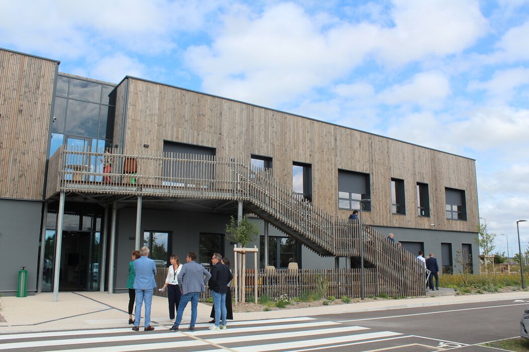 Photo de la nouvelle unité de gestion des sinistres à Saint-Apollinaire