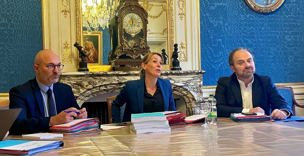 Photo de Antoine Hoareau, Nathalie Koenders et François Deseille