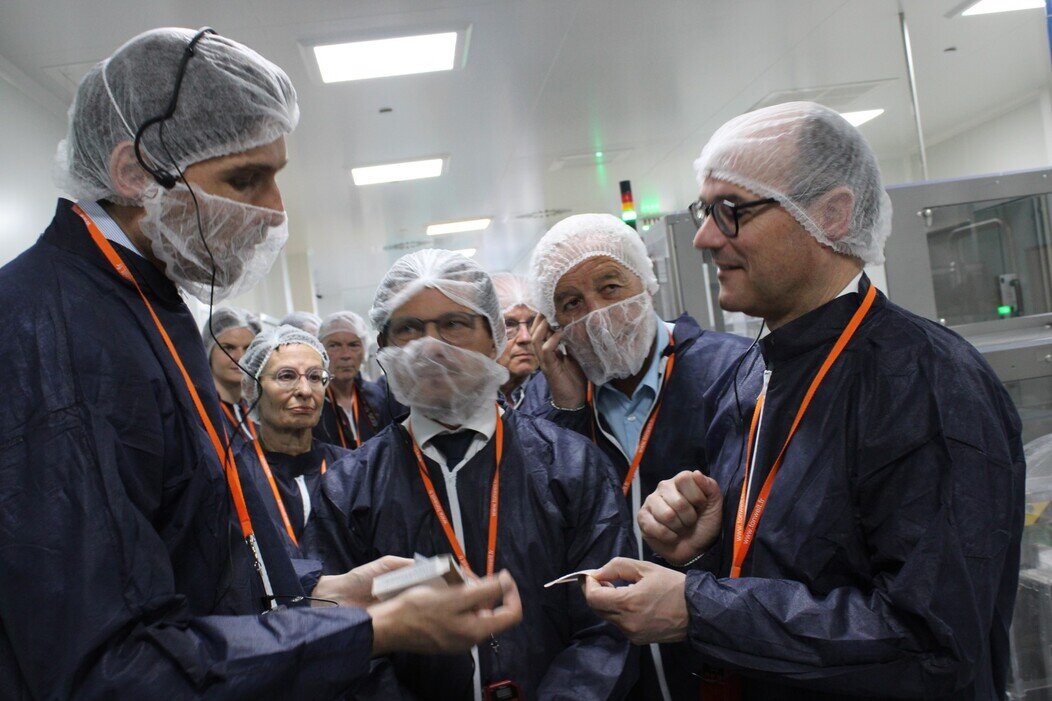 Photo de Jérôme Durain, François Rebsamen et Sébastien Martin
