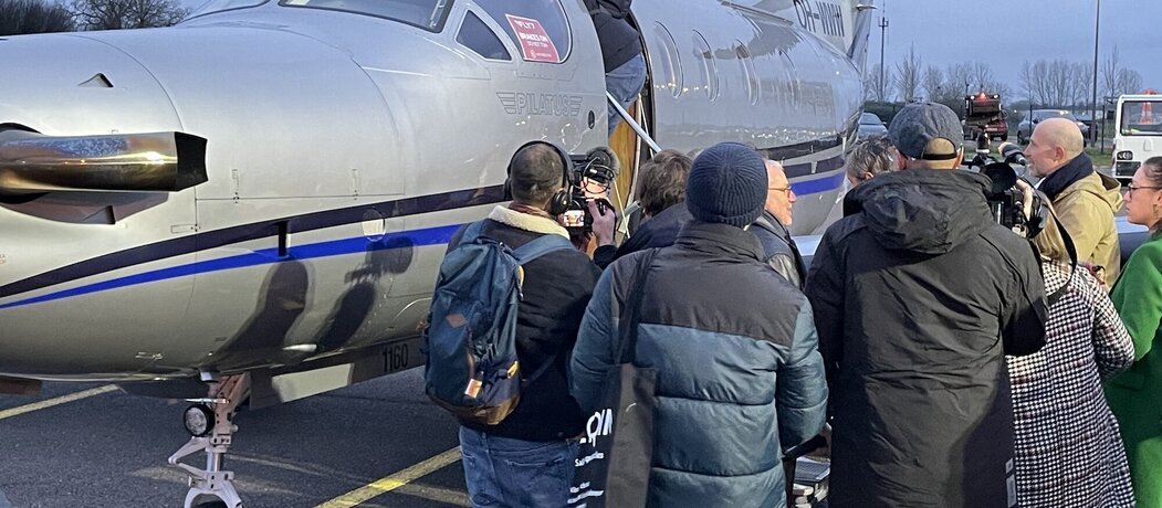 Premier vol pour les "Flying doctors"