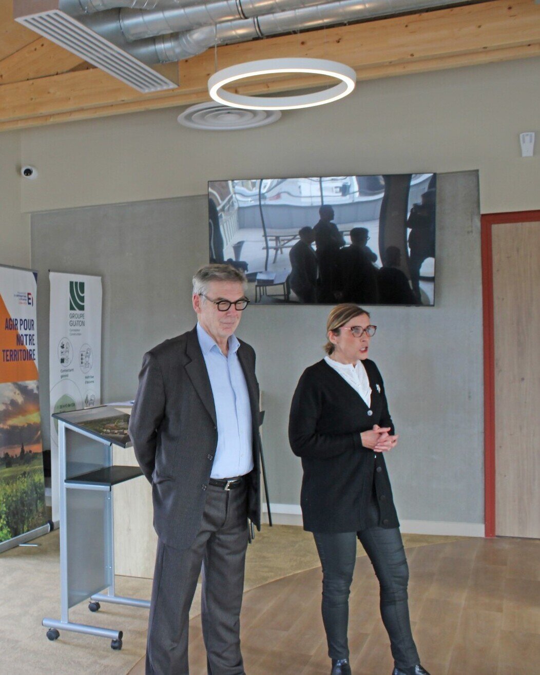 Photo de Hervé Besserer et Marie-Agnès Garnier 