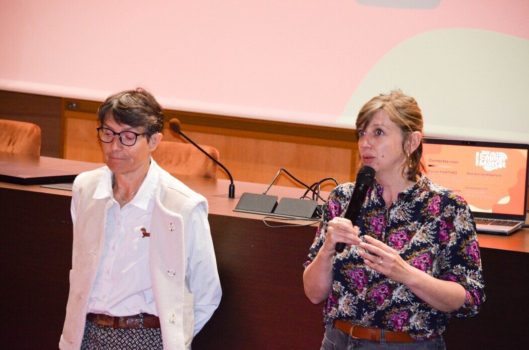 Photo de Ghislaine Pieux et Laëtitia Martinez
