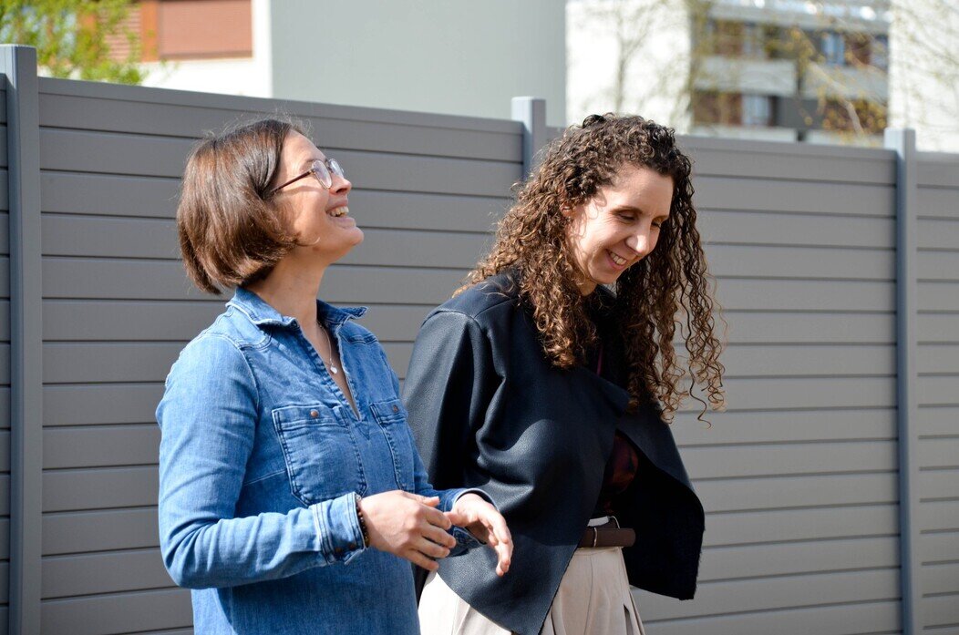 Photo de Lucie Van Kempen et Eloïse Gauthier
