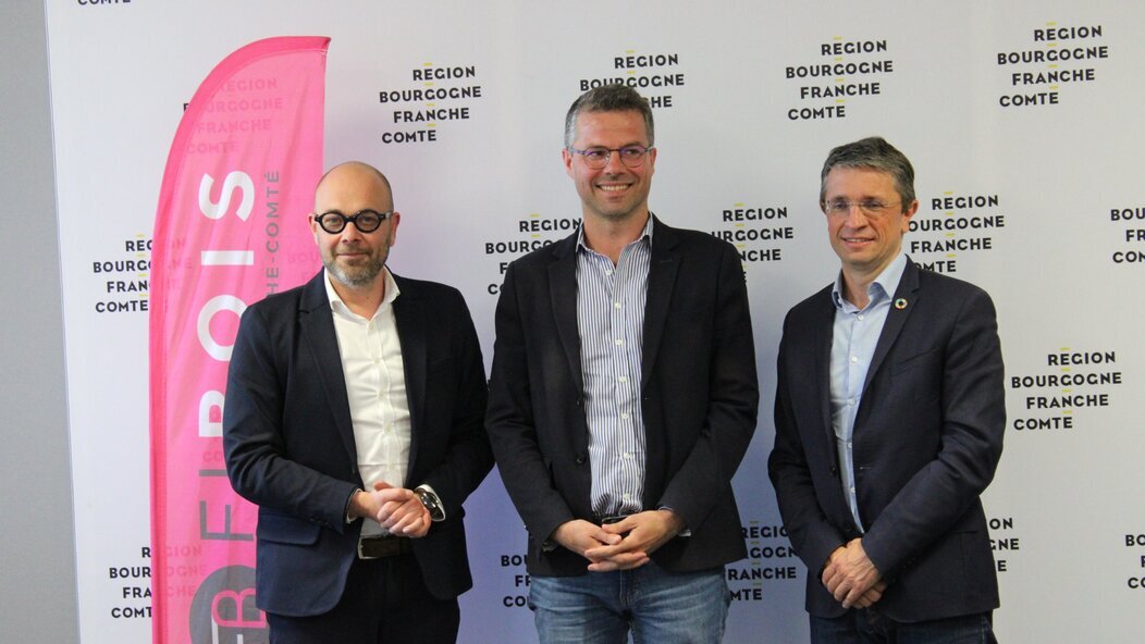 Photo de Nicolas Soret, Édouard Ducerf et Slylvain Mathieu