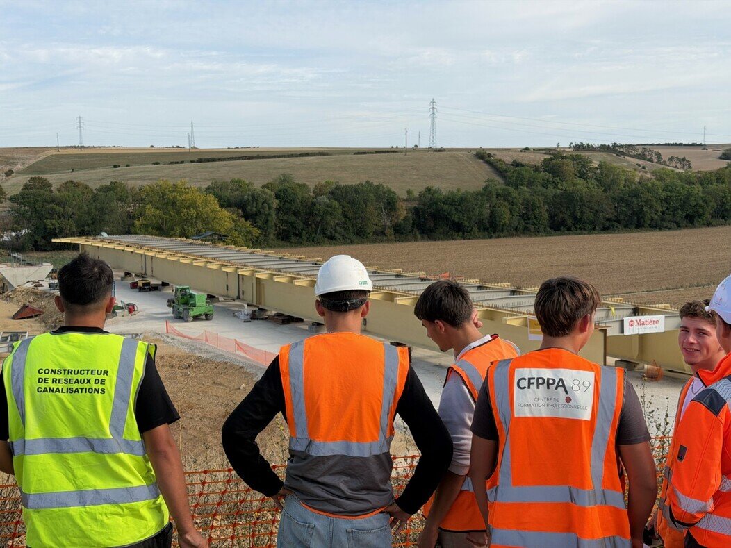 Photo d'Élèves du lycée agricole d'Auxerre La Brosse