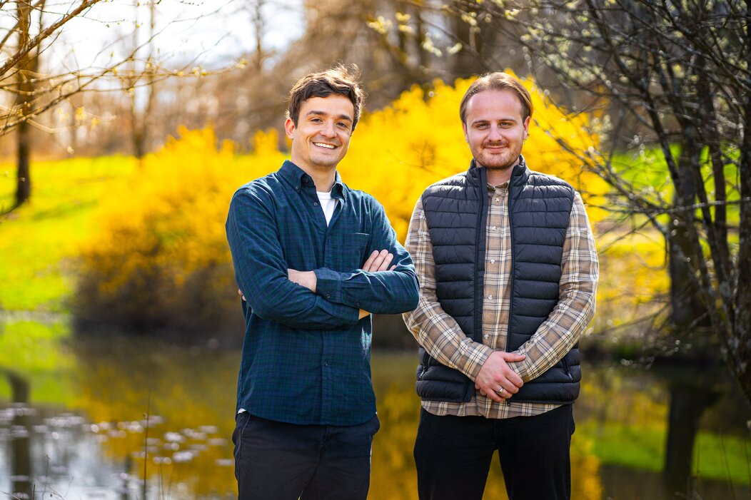 Photo d'Hugo Gruss et Jean-Baptiste Fariney