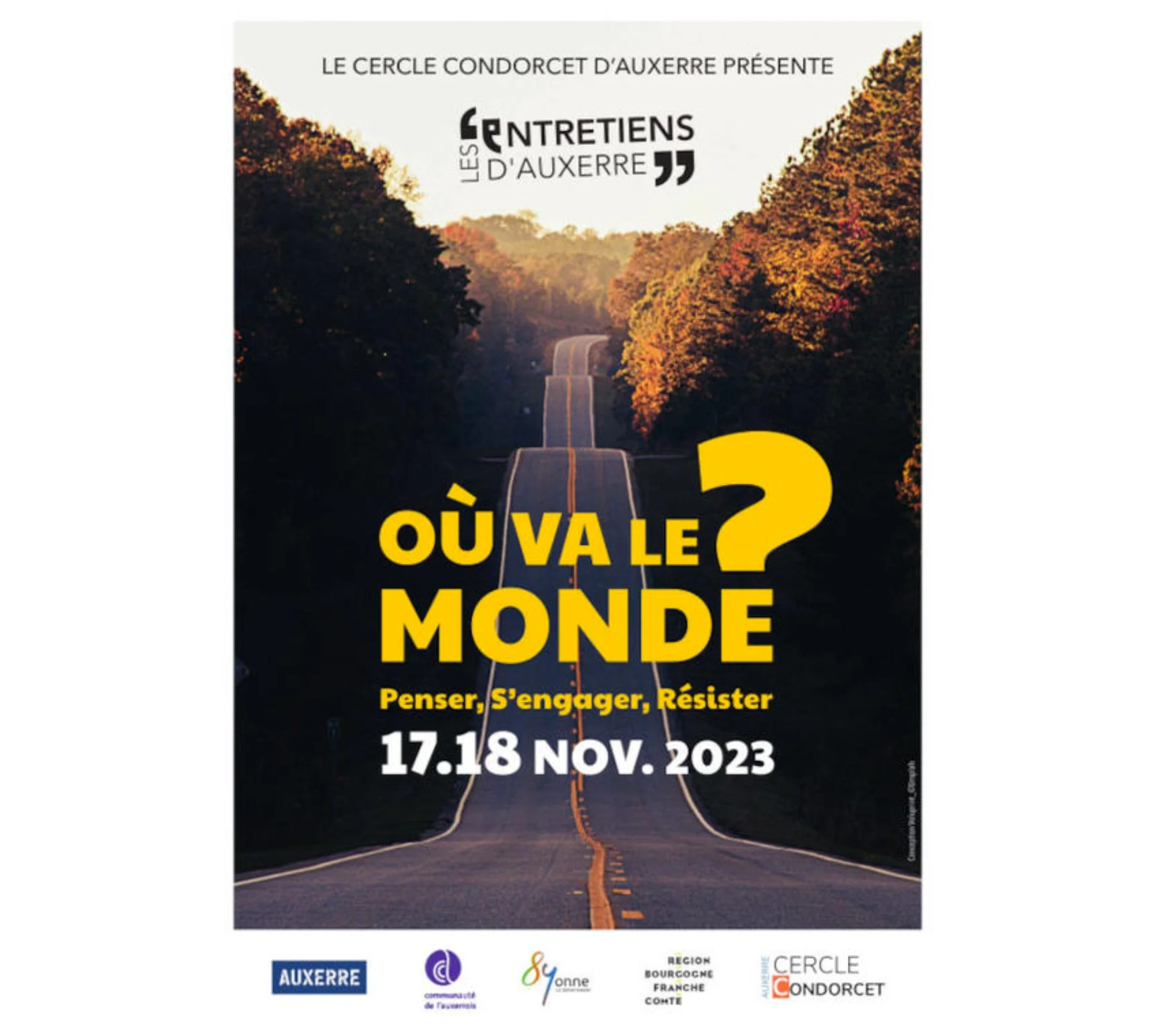 L'affiche des entretiens d'Auxerre