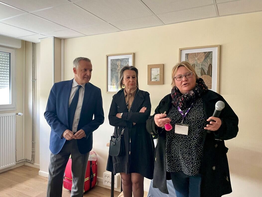 Photo François-Xavier Dugourd, Catherine Louis et Isabelle Bernard