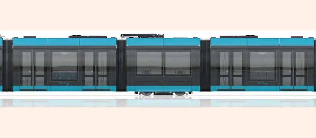 Le design des nouvelles rames de tramways de Besançon