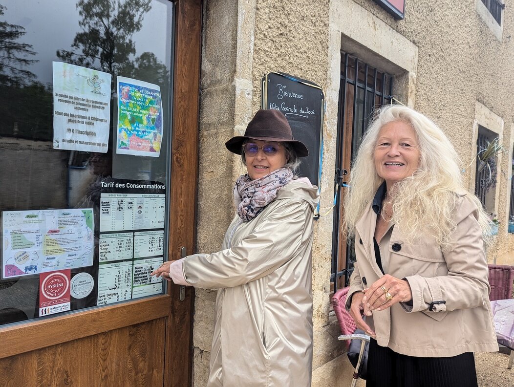 Photo de Catherine Burille et Laëticia Guigon