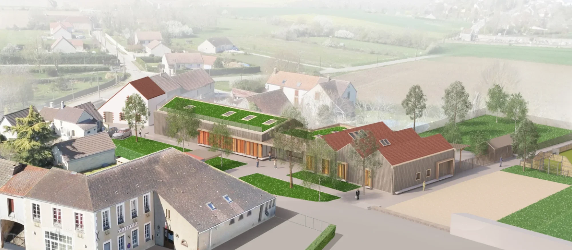 Le nouveau pôle périscolaire de Lindry