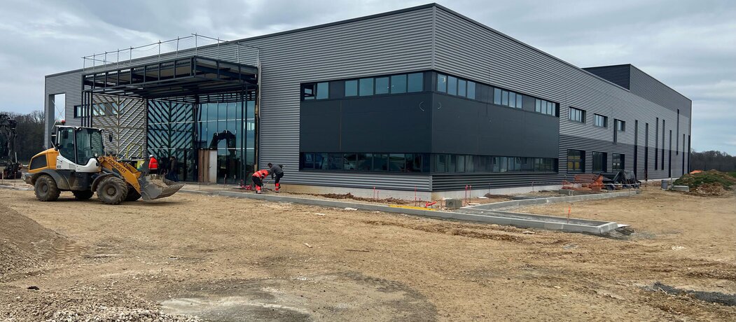 Photo du futur bâtiment de Pebix-Avem