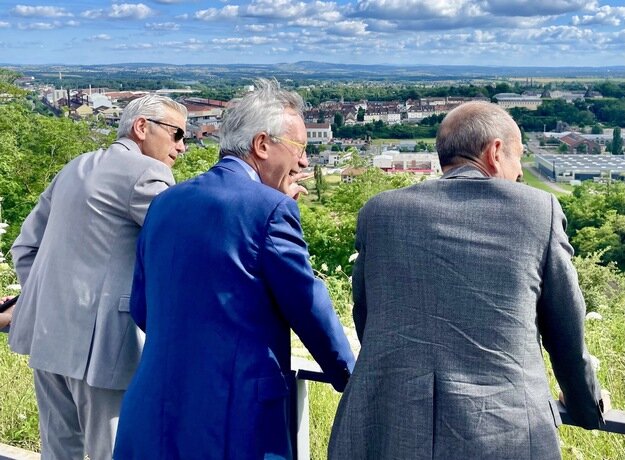 Photo de David Marti, Yves Séguy et Franck Robine