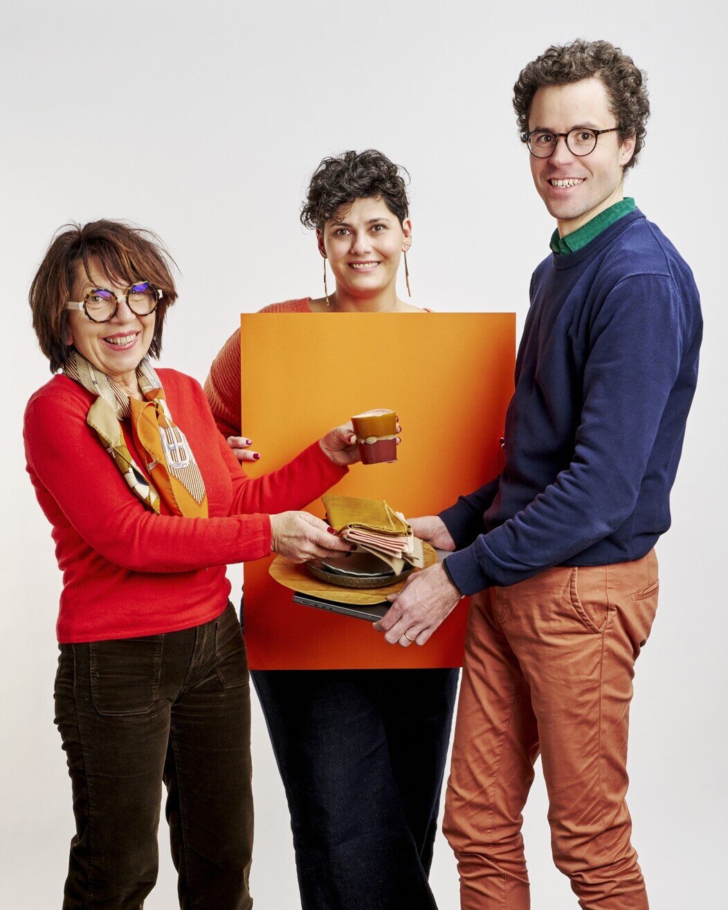 Photo de Béatrice Quenot, Charlène Desclerc et Arthur Deballon