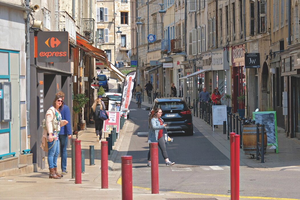 Photo du centre-ville de Vesoul