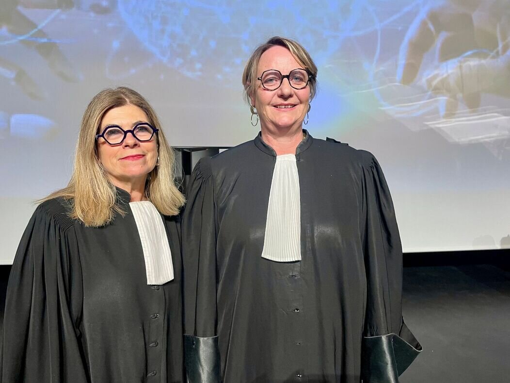 Photo de Florence Lhéritier et Anne Geslain