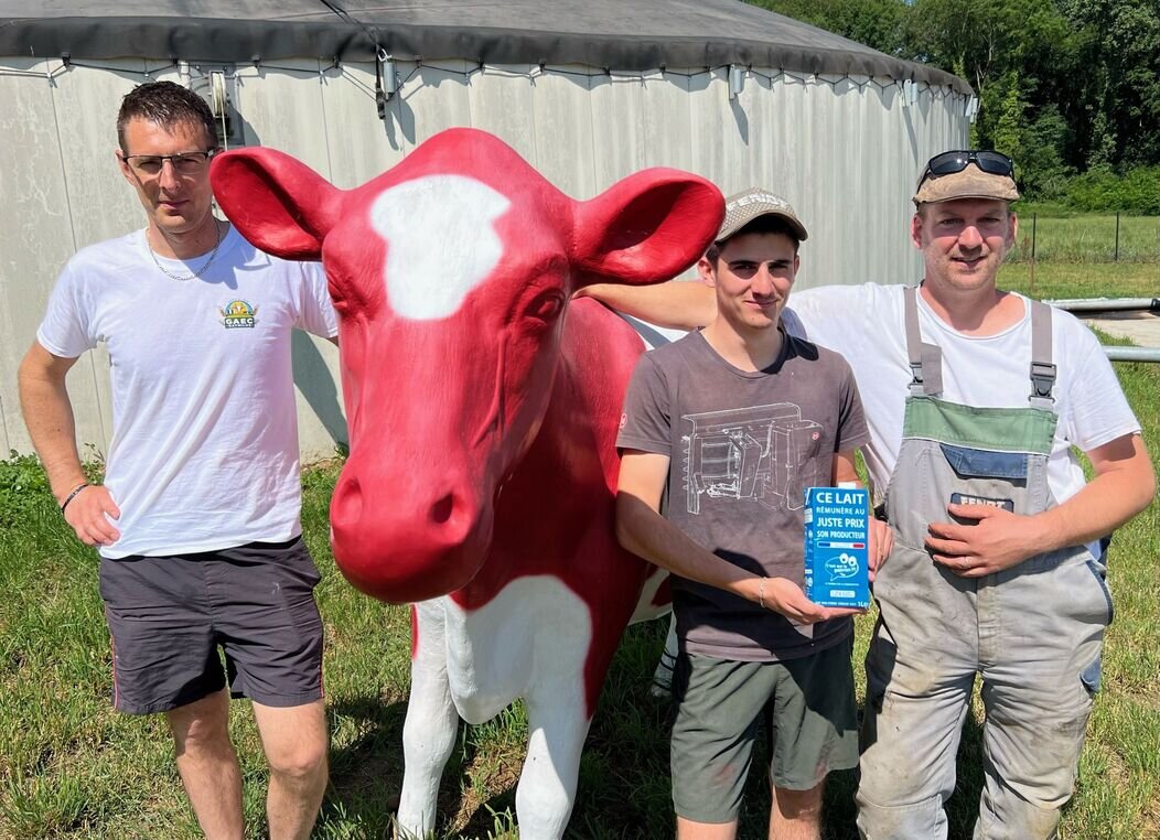 Photo de Anthony Roux, Thibaut Roux et Pierre Roux 