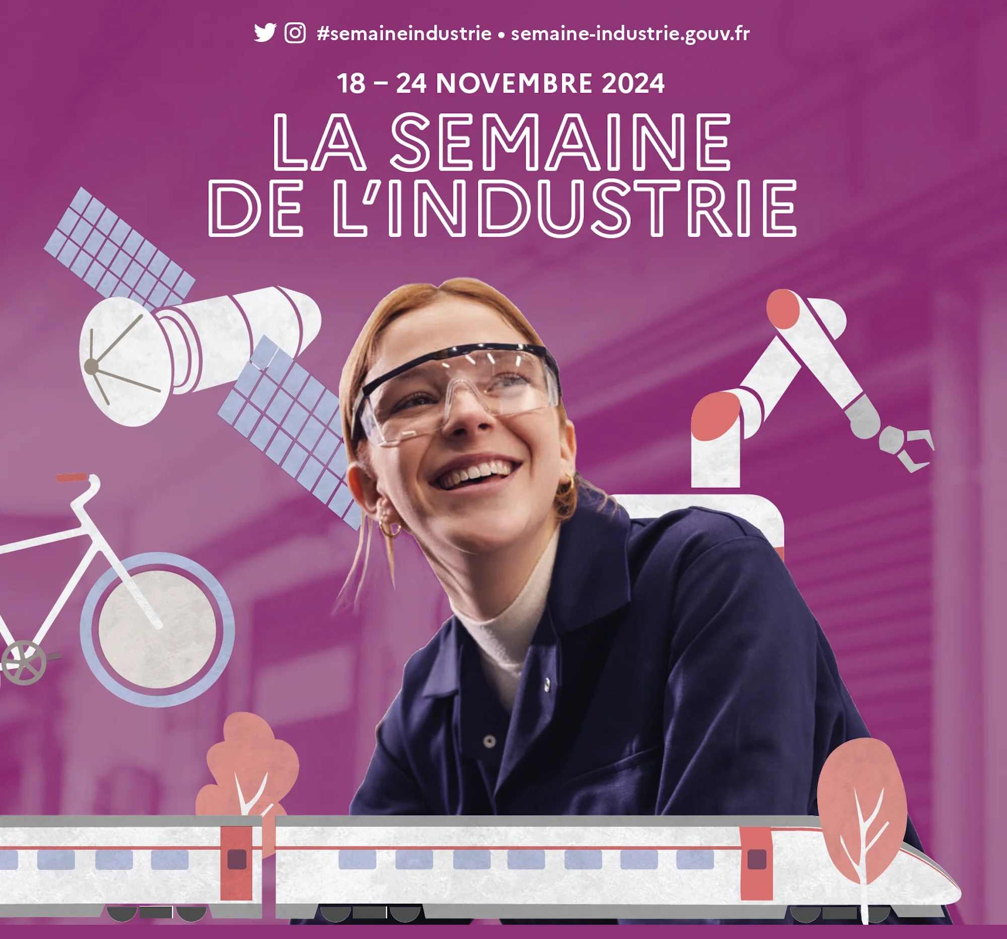 L'affiche de la semaine de l'industrie