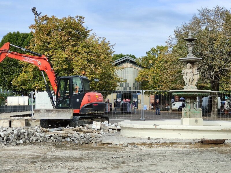 Travaux des rives de l'Yonne