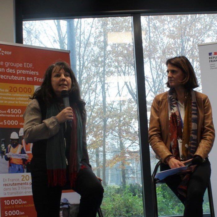 Photo de Carmen Munoz-Dormoy et Laurence Mangenot