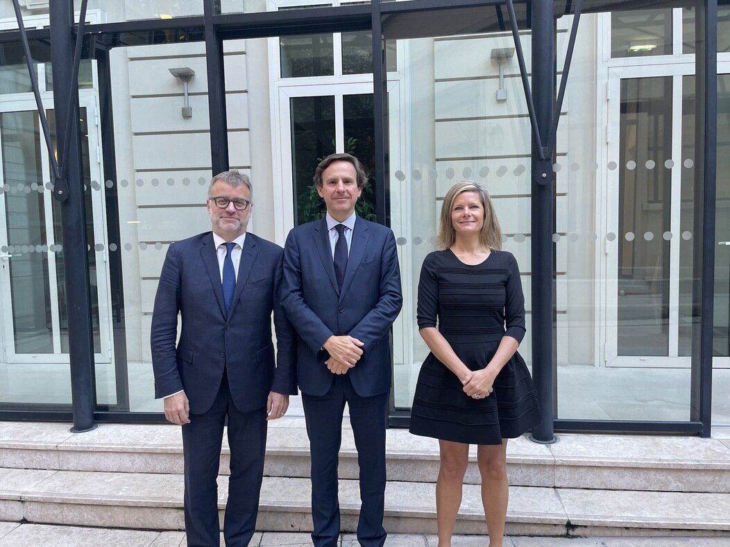 Photo de Pierre Jean Meyssan, Bertrand Savouré et Céline Deschamps