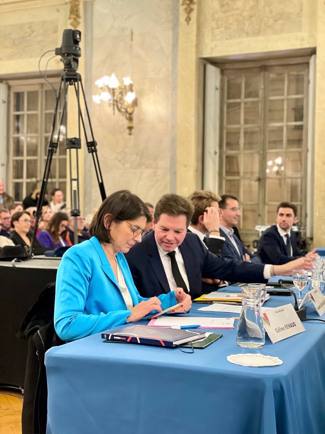 Photo de Céline Renaud et Laurent Bourguignat