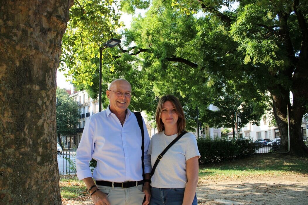 Photo de Rémi Jean et Johanne Clerget
