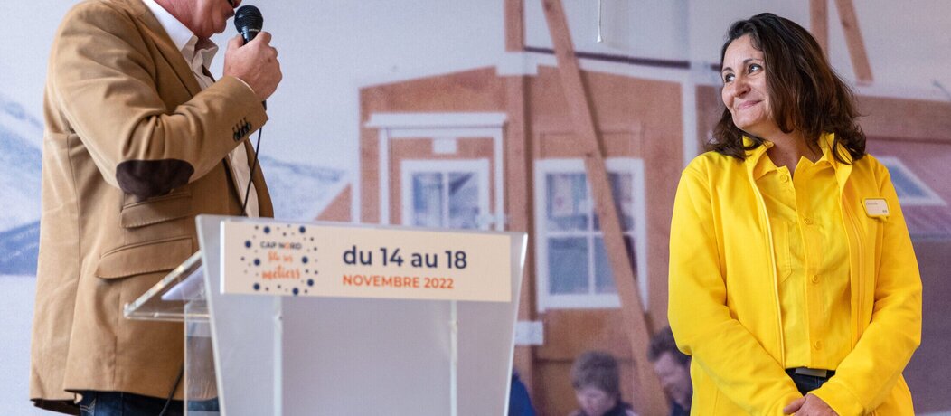 Cristelle Tavernier-Barjonnet a accepté avec grand plaisir d'accueillir l'exposition Cap Nord