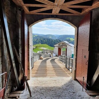 Photo de l'entrée du château