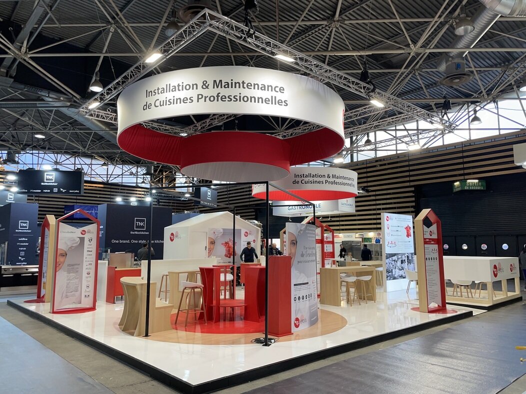 Photo d'un stand d'Axo Agencement