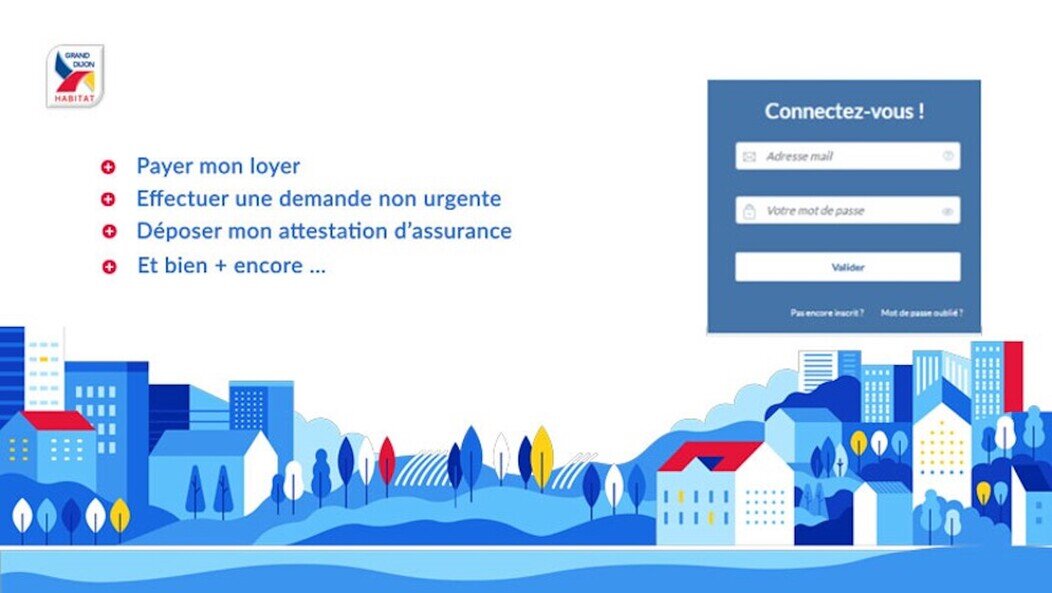 Grand Dijon Habitat développe son agence virtuelle
