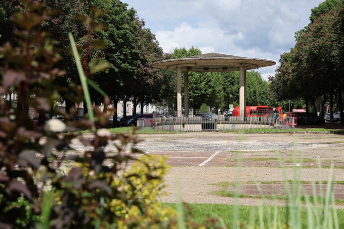 Photo du kiosque de 1937