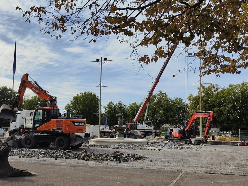 Travaux des rives de l'Yonne