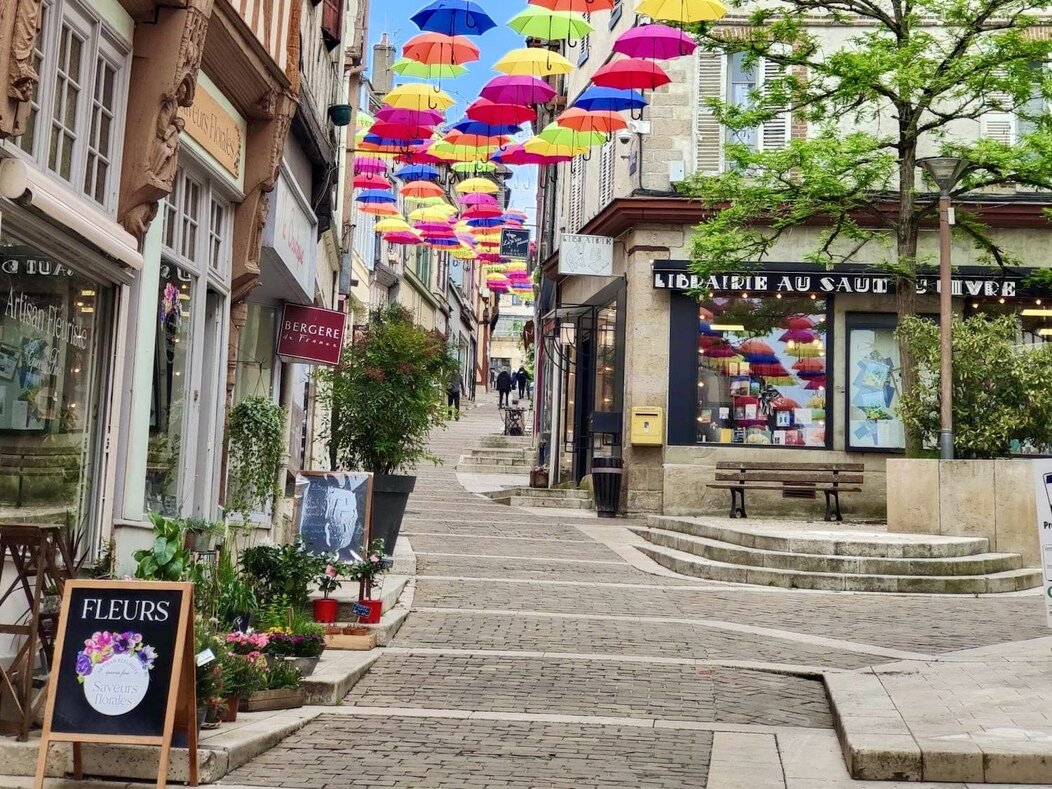 Photo de la rue Cortel à Joigny