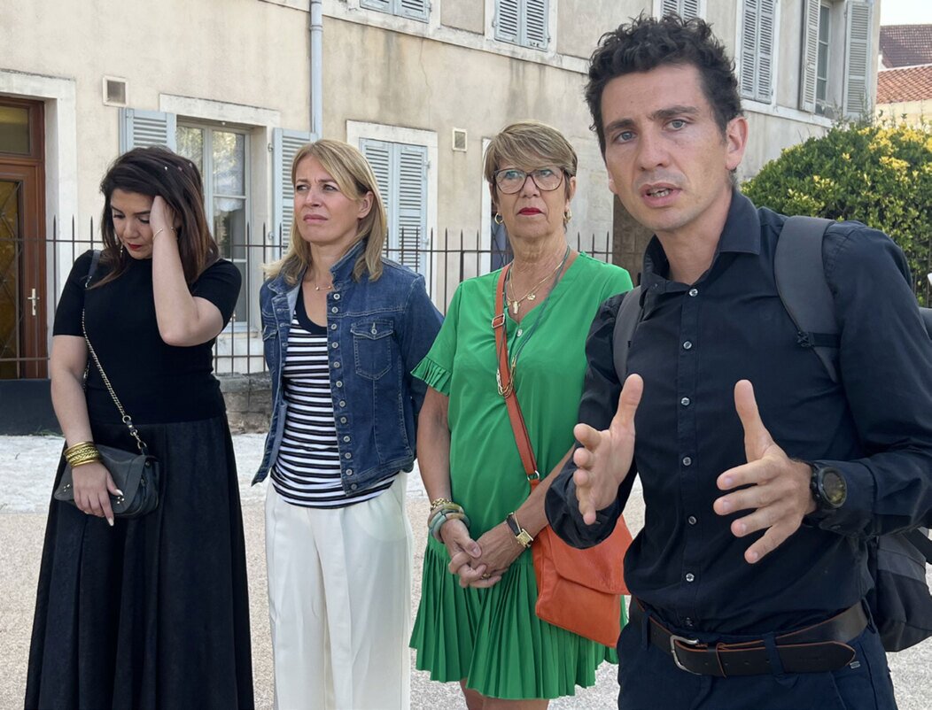 Photo de Nadjoua Belhadef, Nathalie Koenders, Dominique Martin-Gendre et Sylvain Carraud