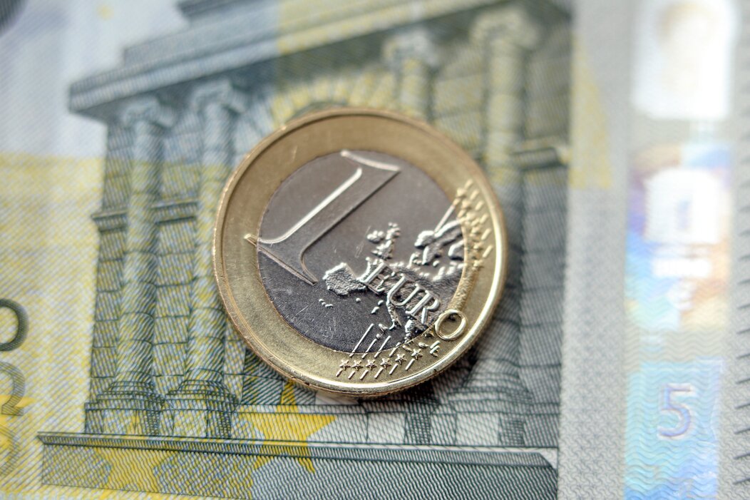 Photo d'une pièce d'un euro