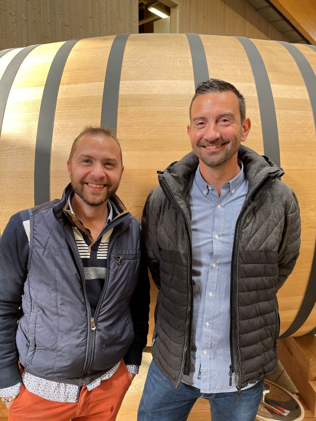Photo de Frédéric Rousseau, avec son frère Jean-Christophe
