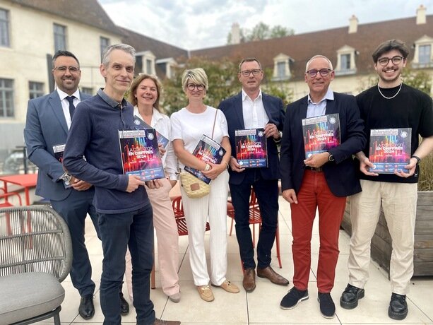 Photo de Benjamin Busson, Frédéric Chevalier, Emmanuelle de Jesus, Fabienne Estivalet-Elias, Jacques Staklin, Fabrice Guilbert et Killian Roblot