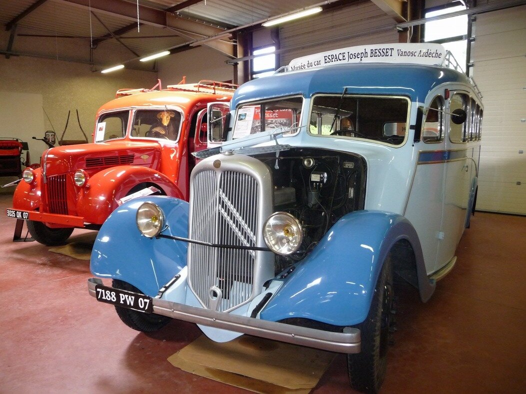 Photo du musée du car et du charronnage Vanosc