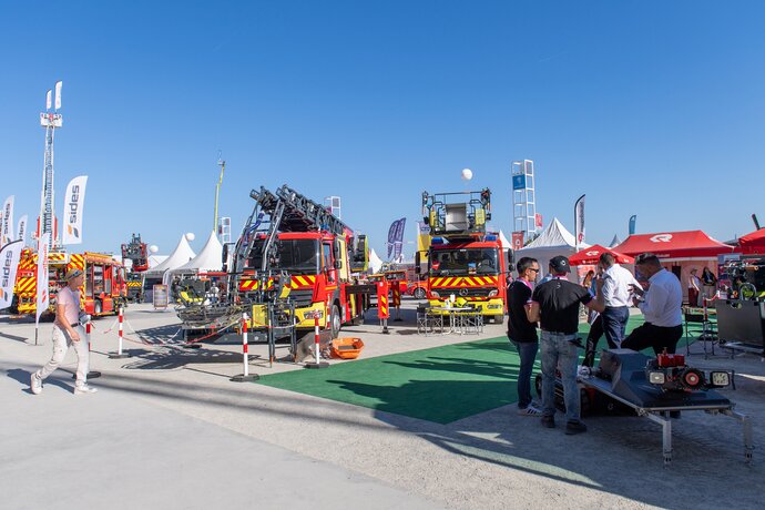 Photo du salon de la sécurité civile