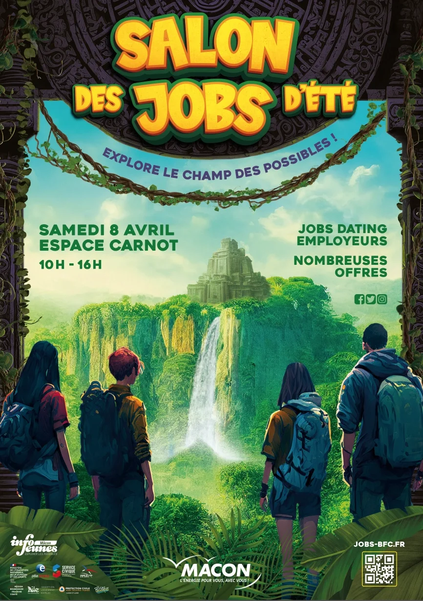 Affiche du salon des Jobs d'été