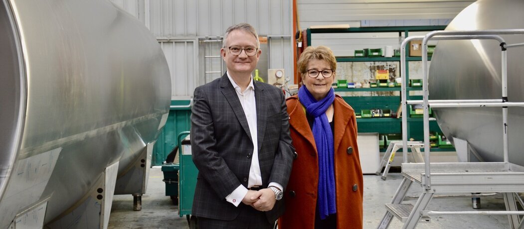 Philippe Breiss et Marie-Guite Dufay 