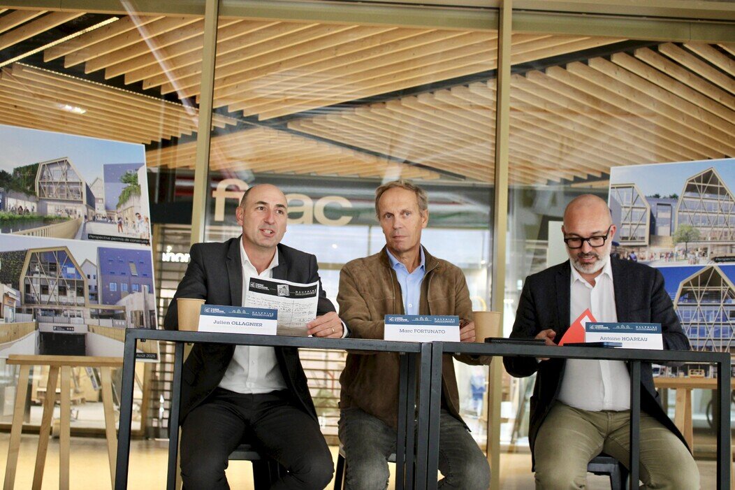 Photo de Julien Ollagnier, Marc Fortunato et Antoine Hoareau