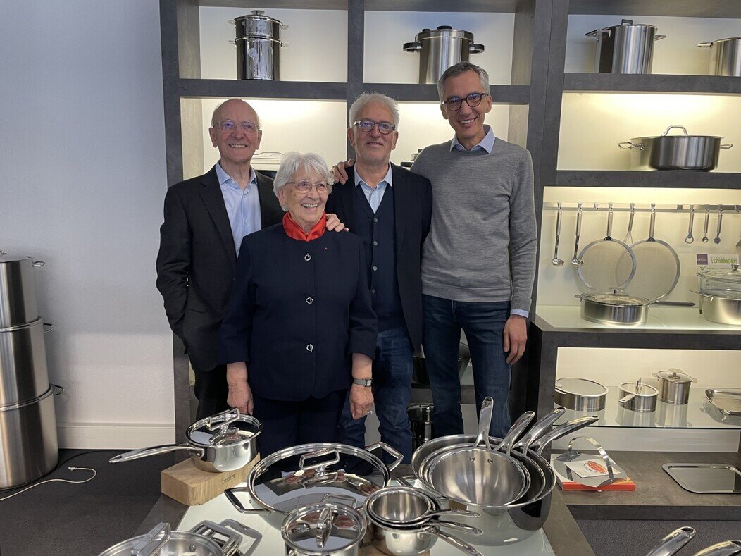 Photo de Paul, Bernadette et Damien Dodane, Emmanuel Brugger