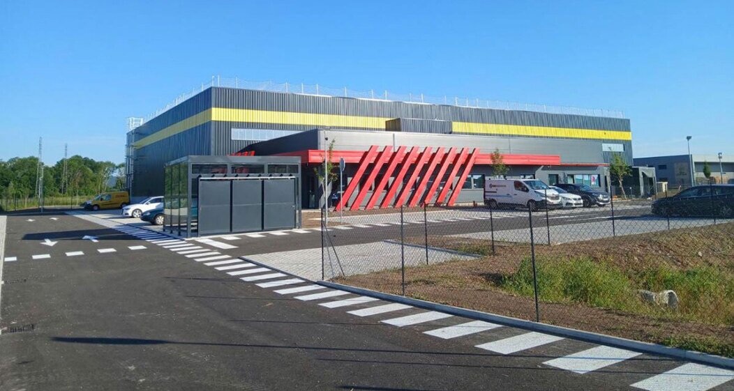 Photo du nouveau site de DHL EXPRESS de 2.000 m²