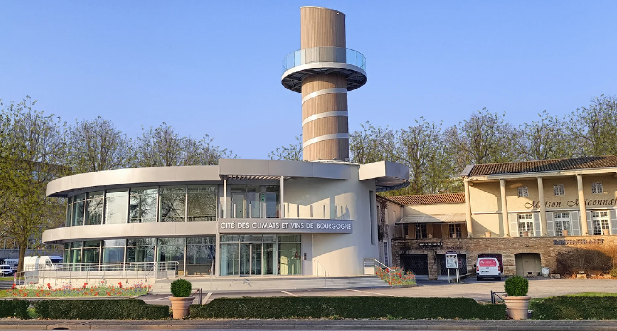 Photo du pôle mâconnais de la Cité des Climats et des Vins de Bourgogne