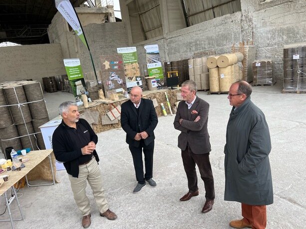 Photo de Frédéric Roure, José Ménard, Pascal Jan et Thierry Cadeville