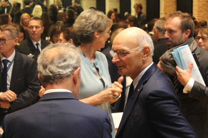 Photo de la visite de Didier Migaud à Dijon