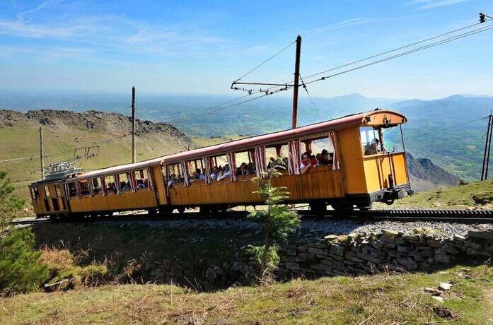 Photo du train de la Rhune